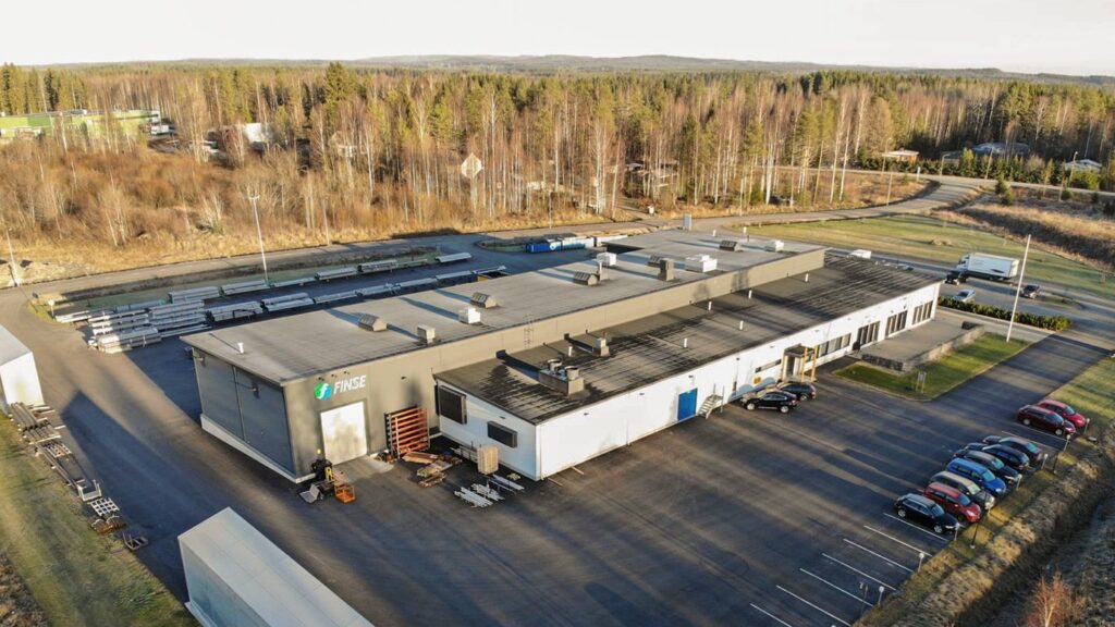 Finse new facility building in Lievestuore, Central Finland
